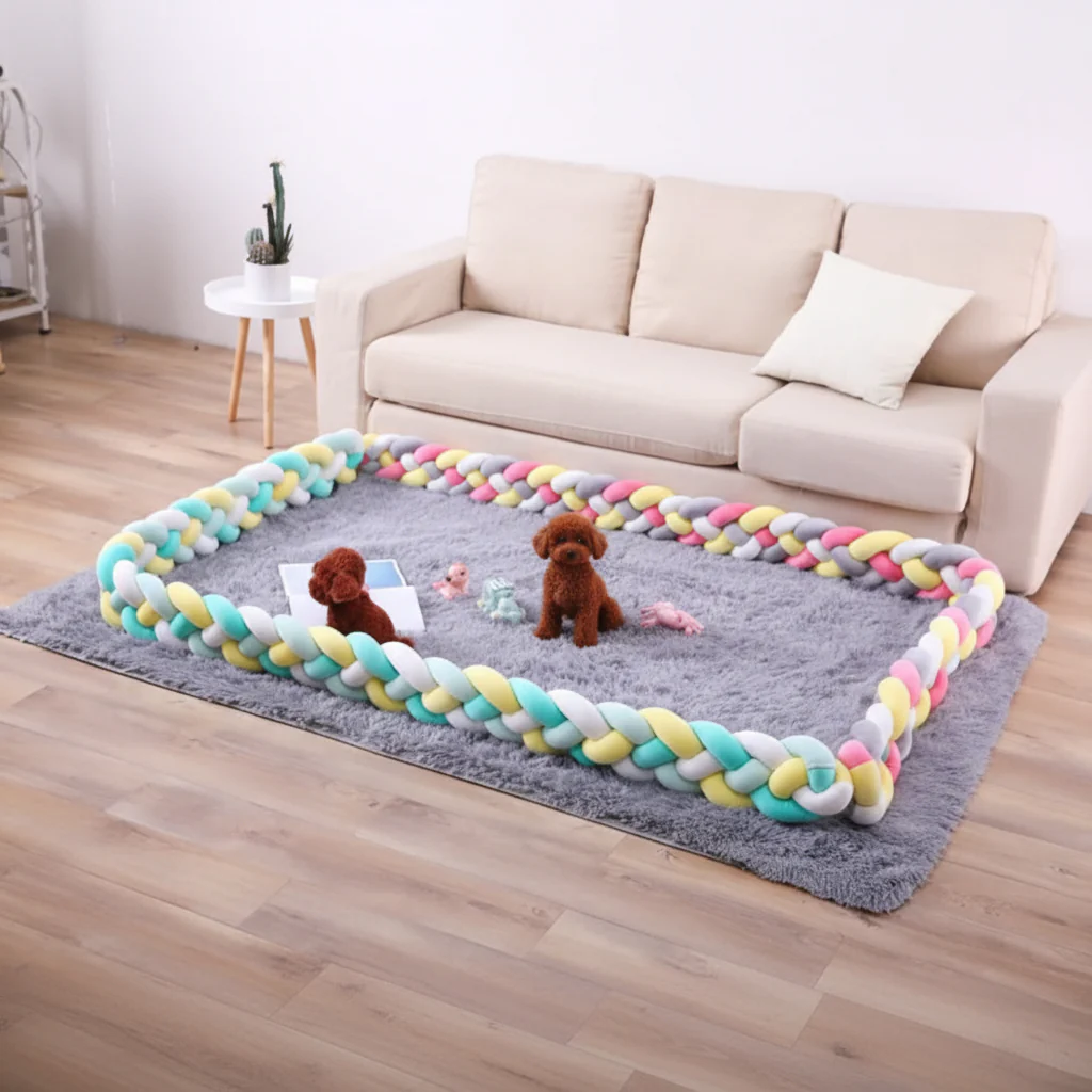SnuggleNest - Woven baby pillow for safe and restful sleep - Image 4