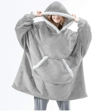 SNUGGOVA – Fleece Hoodie Blanket for Ultimate Comfort - Image 14