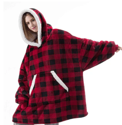 SNUGGOVA – Fleece Hoodie Blanket for Ultimate Comfort - Image 2