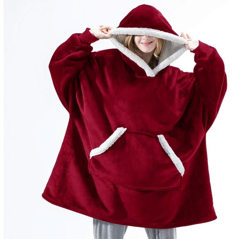 SNUGGOVA – Fleece Hoodie Blanket for Ultimate Comfort - Image 7