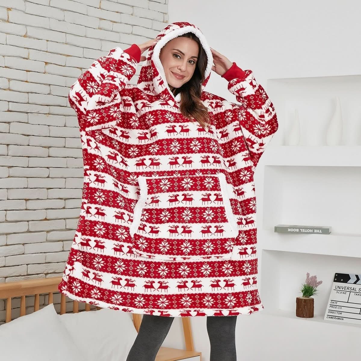 SNUGGOVA – Fleece Hoodie Blanket for Ultimate Comfort - Image 8