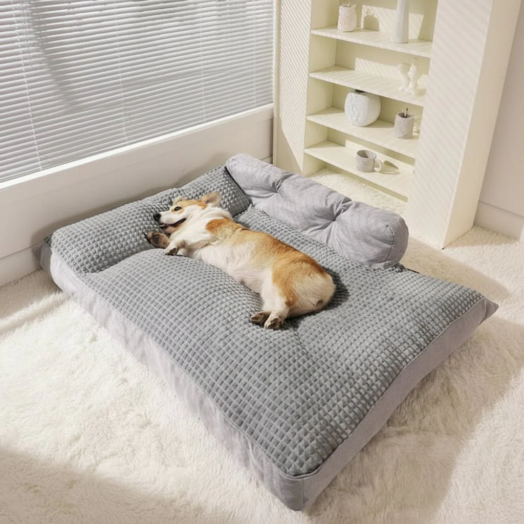 SNUGGYPET – Thickened Large Pet Bed with Stable Non-Slip Design for Daily Rest - Image 3