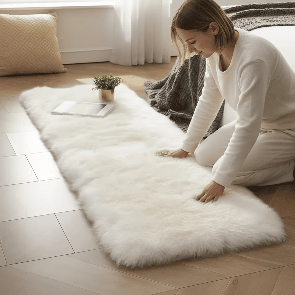SOFALOUR – Fluffy velvet sofa cover with noble aesthetics - Image 3
