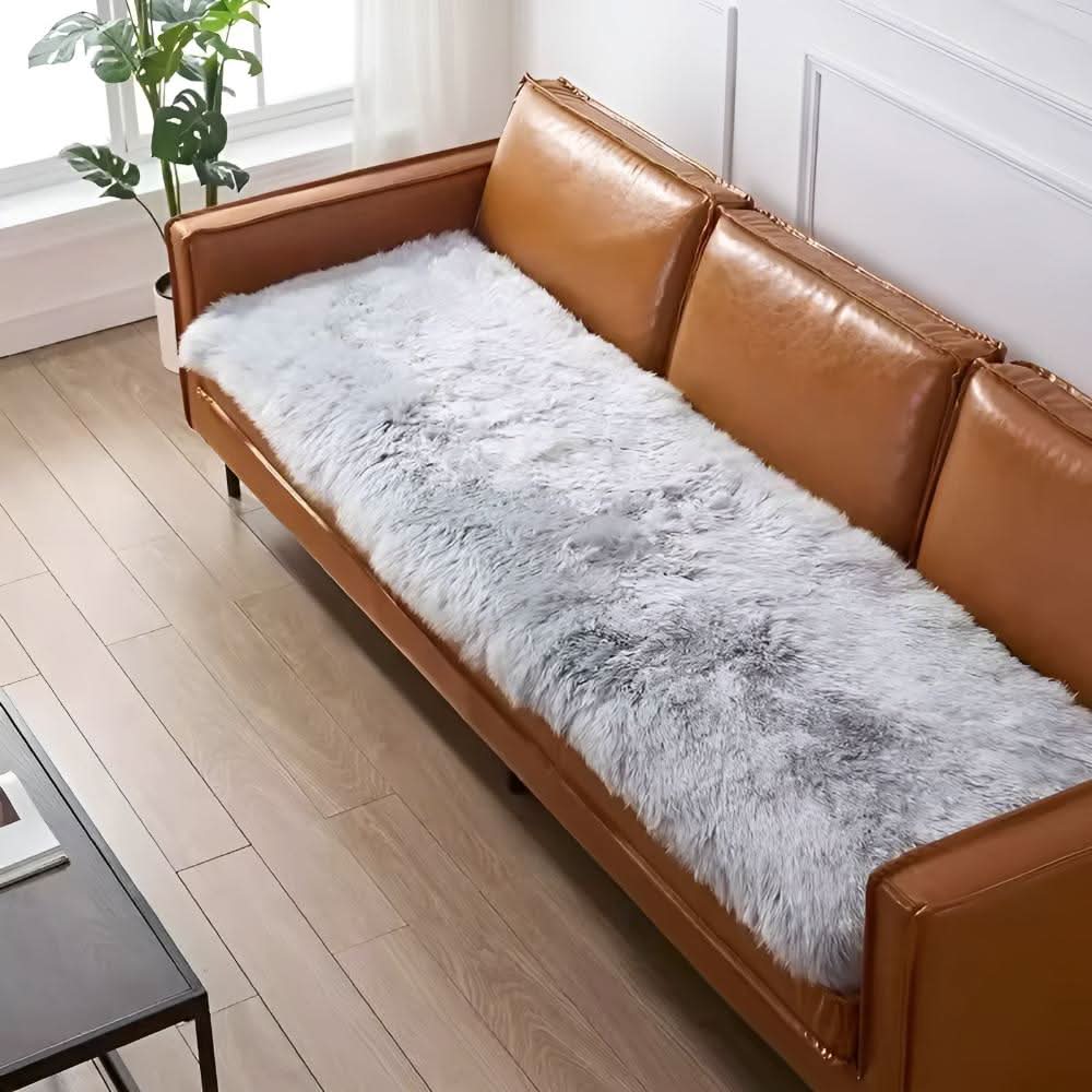 SOFALOUR – Fluffy velvet sofa cover with noble aesthetics - Image 5