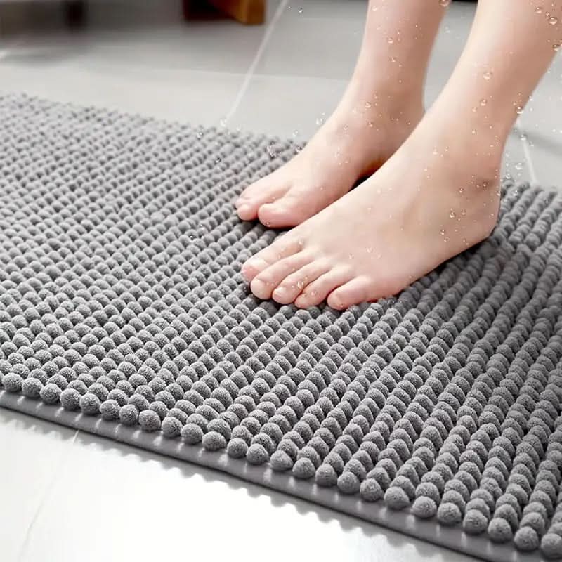 SOFTDRY COMFORT – Chenille Bath Mat with Non-Slip Backing - Image 5
