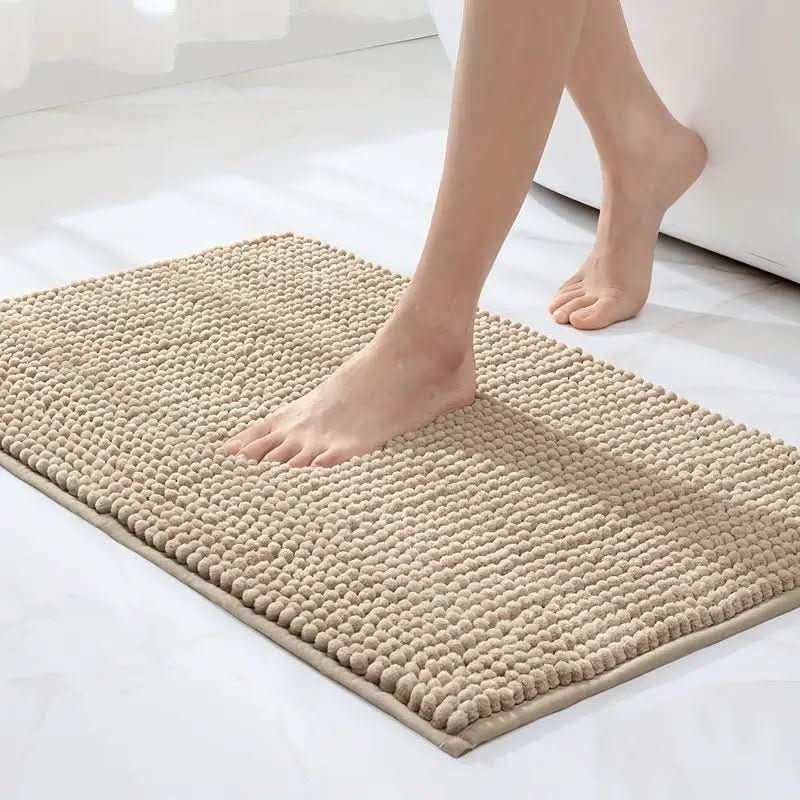 SOFTDRY COMFORT – Chenille Bath Mat with Non-Slip Backing - Image 8
