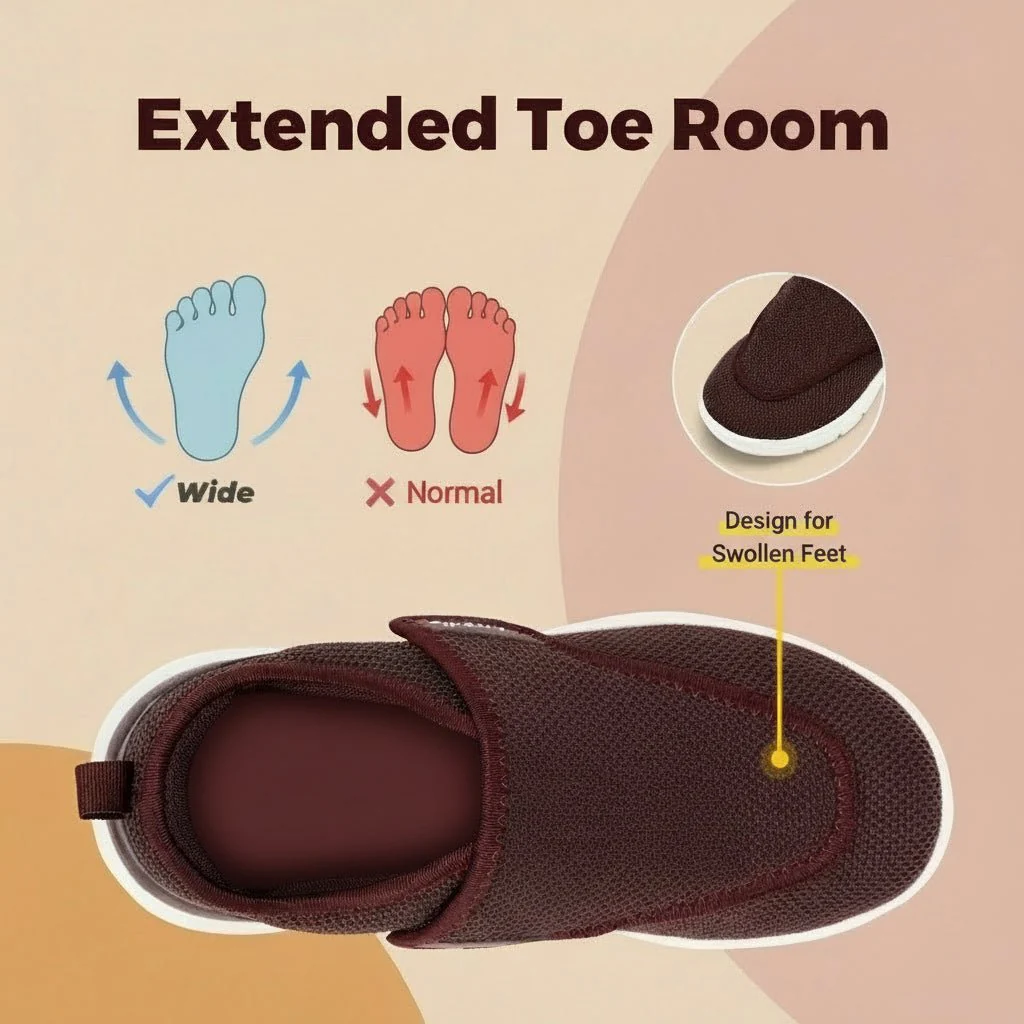 SOFTMOVE – Extra wide women's walking shoes with adjustable fit - Image 5