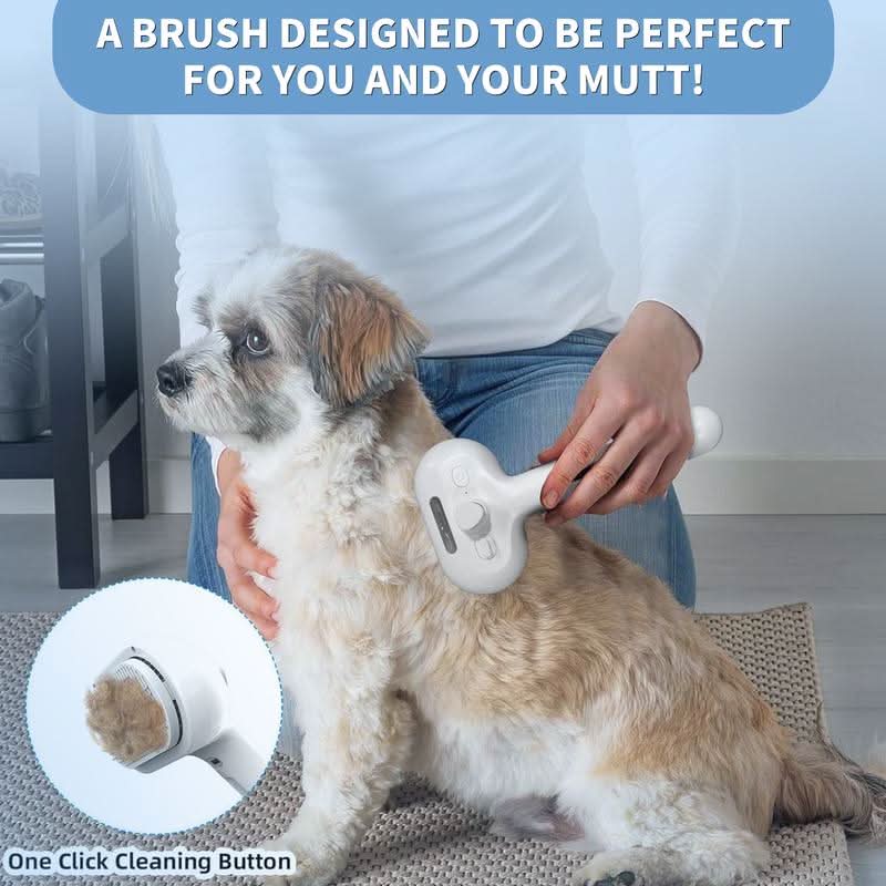 SOFTPAWS – Fur brush with massage effect & easy-clean button - Image 5