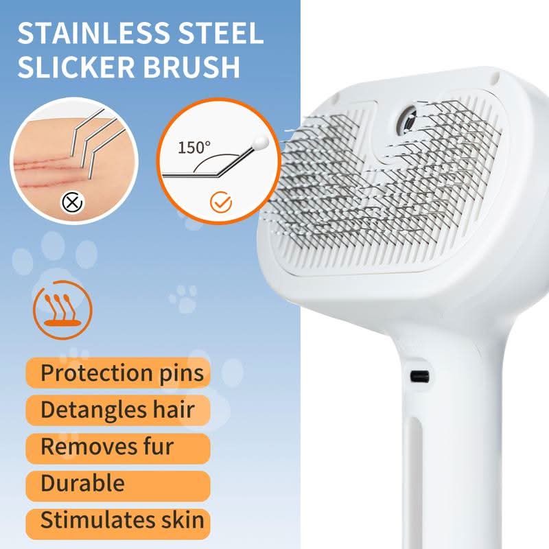 SOFTPAWS – Fur brush with massage effect & easy-clean button - Image 6