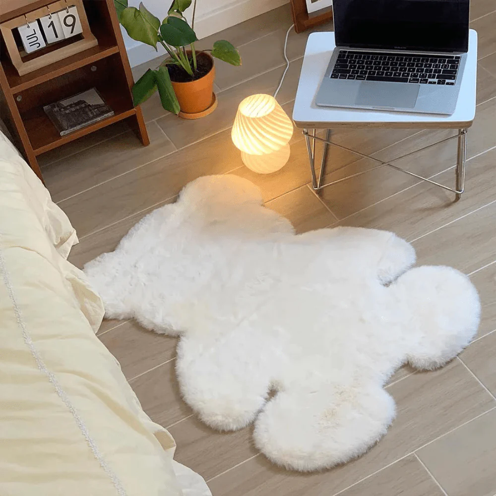 SOFTRUGGO – Plush Cartoon Floor Mat for Bedroom Comfort - Image 6