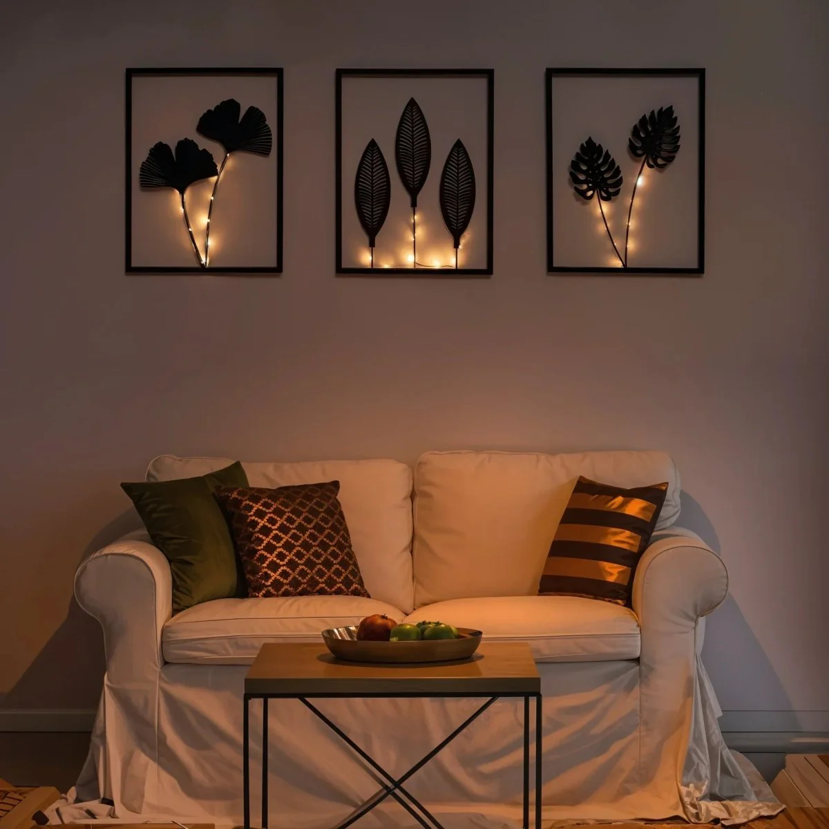SOFTSPARK – Color-changing LED frame lamp set for atmospheric interior decoration - Image 4