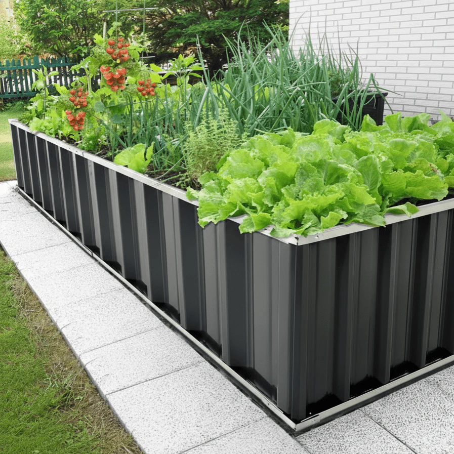 SOILFRAME – Sturdy Raised Garden Bed Made of Galvanized Steel for Healthy Plant Growth - Image 3