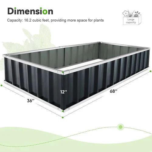 SOILFRAME – Sturdy Raised Garden Bed Made of Galvanized Steel for Healthy Plant Growth - Image 6