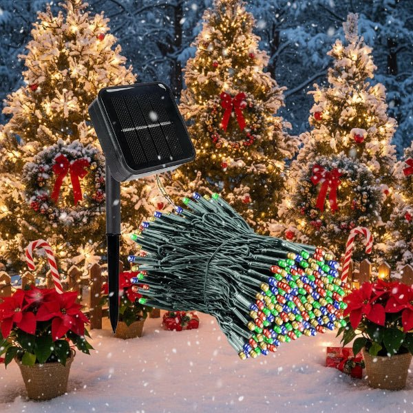SOLARGLINT – Solar LED Garland with 300 Lights, 8 Modes, IP65 Weatherproof - Image 4