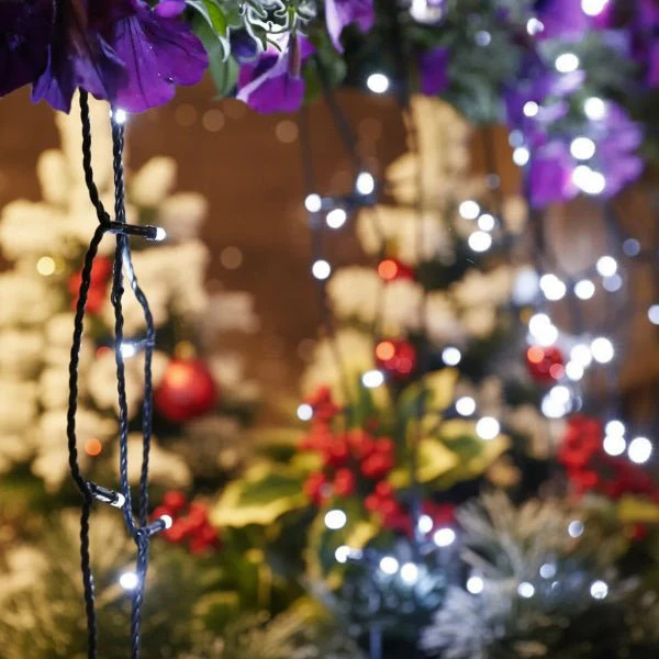 SOLARGLINT – Solar LED Garland with 300 Lights, 8 Modes, IP65 Weatherproof - Image 6