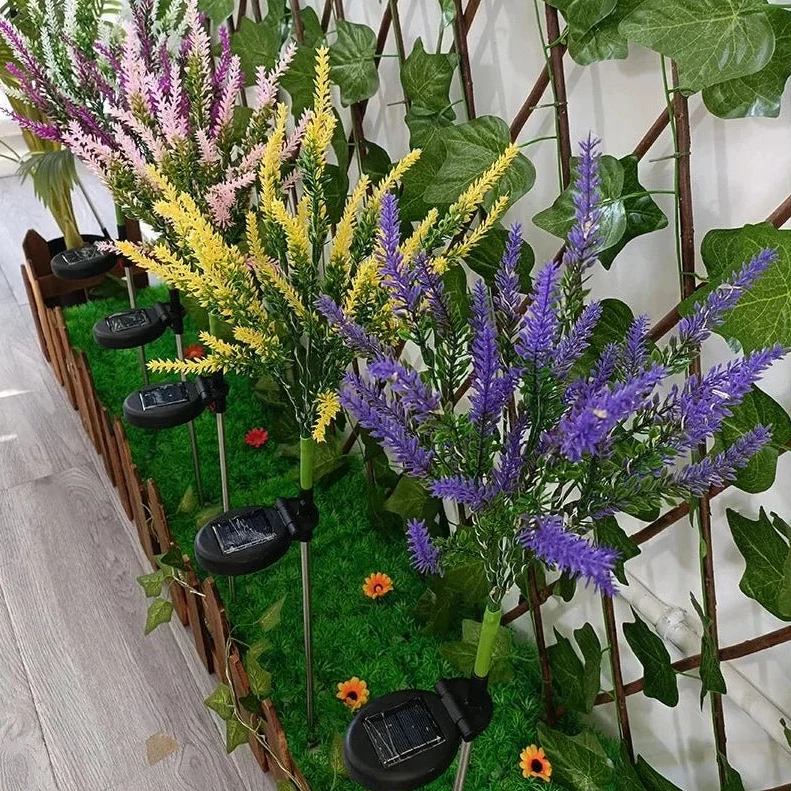 SOLBLOOM – Solar lavender lights for romantic garden lighting - Image 4