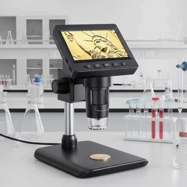 SOLDERZOOM – High-resolution digital microscope with display