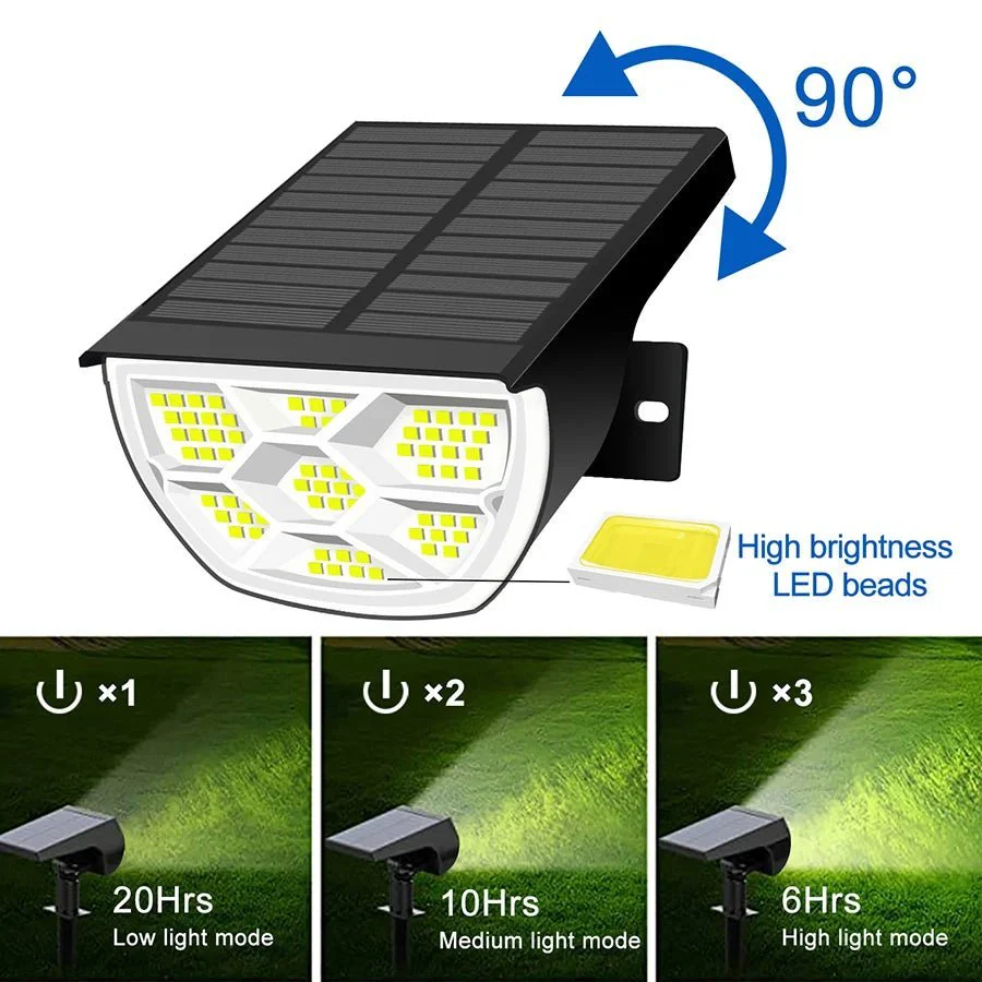 SONNENSPOT – Solar-powered landscape spotlights with adjustable brightness - Image 6