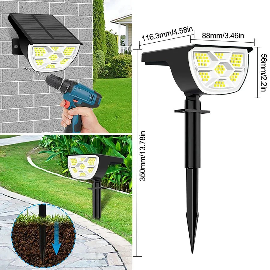 SONNENSPOT – Solar-powered landscape spotlights with adjustable brightness - Image 7