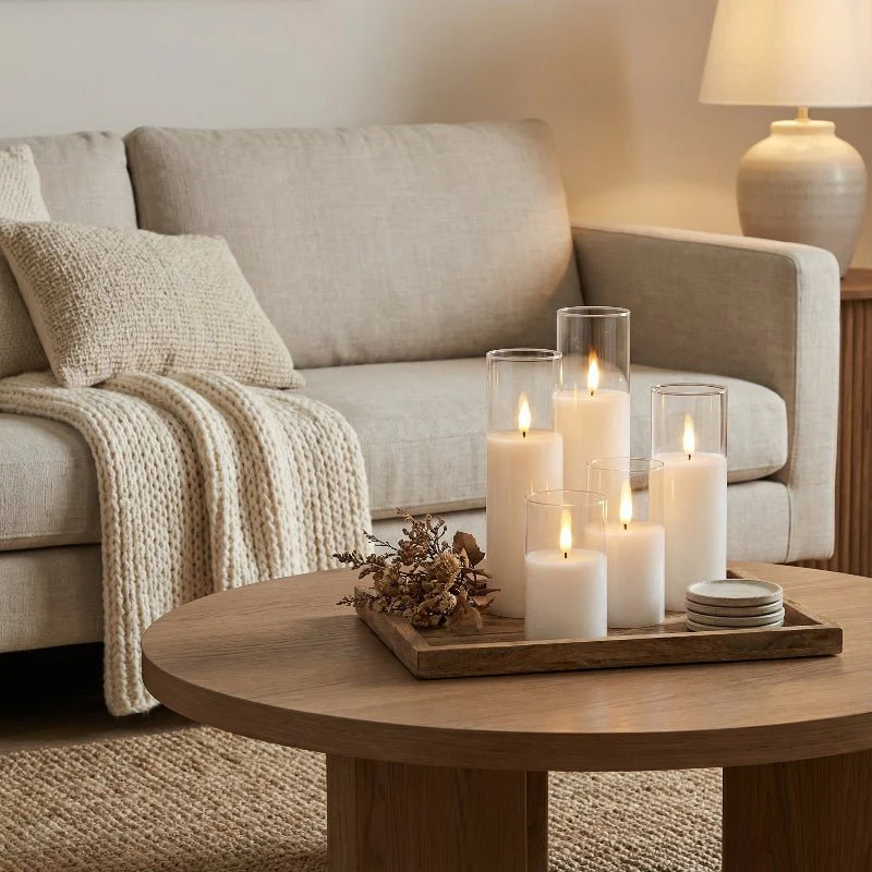 SOULLIGHT - Decorative 9-Piece LED Candle Set with Realistic Flickering - Image 6