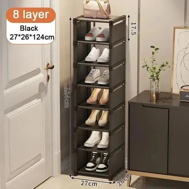 Space-Saving Shoe Rack - Stackable shoe rack for corners and small spaces - Image 4