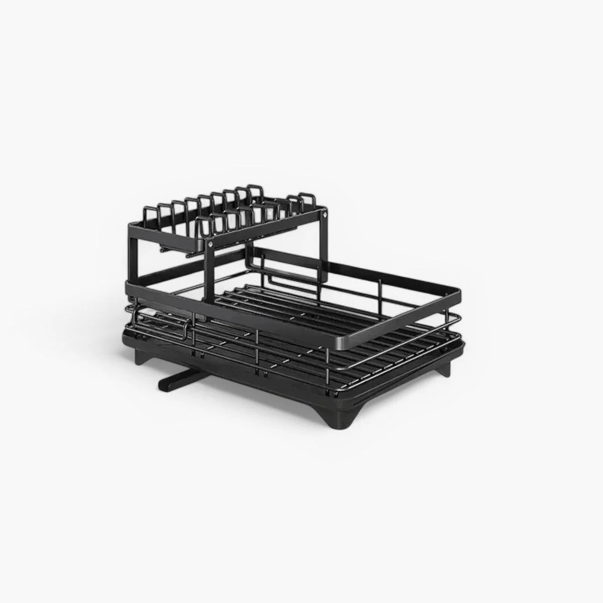SPACEFLOW – Elegant Dish Drainer – Space-Saving Kitchen Organizer made of Stainless Steel - Image 8