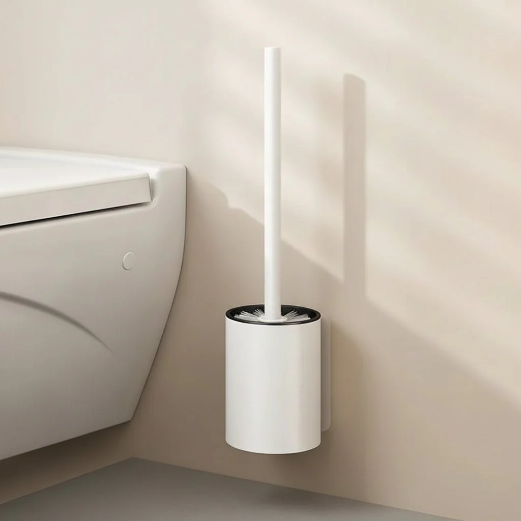 SPACELOO – Space-saving aluminum toilet brush set for modern bathrooms - Image 8