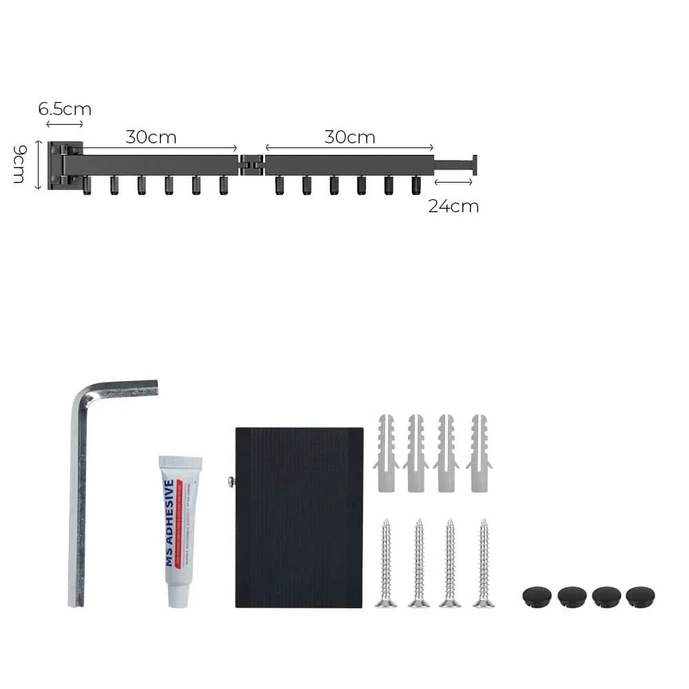 SPACEMAX – Extendable Wall-Mounted Clothes Dryer made of Aluminum - Image 7