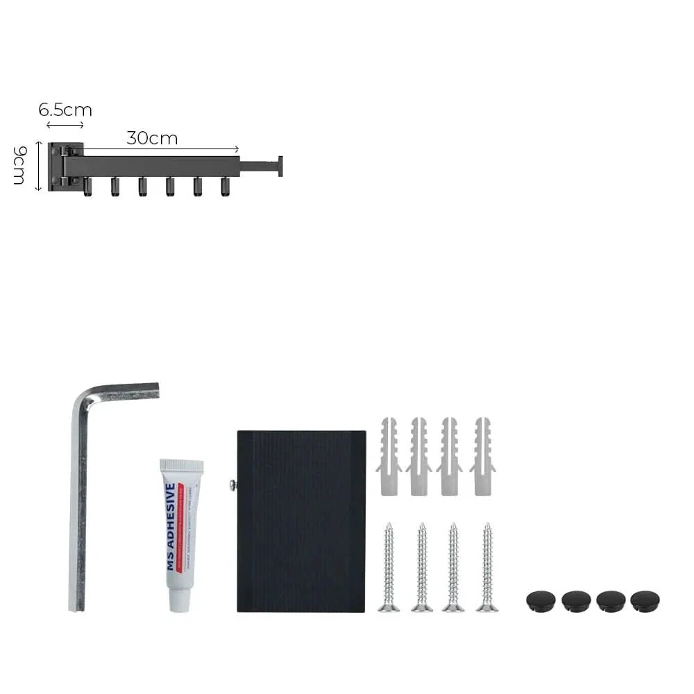 SPACEMAX – Extendable Wall-Mounted Clothes Dryer made of Aluminum - Image 9
