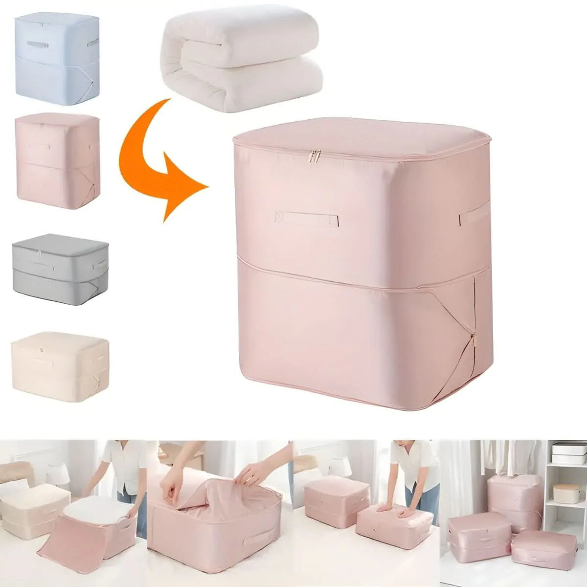 SpaceSaver Bag – Compression Storage Bag for Clothing & Bedding - Image 3