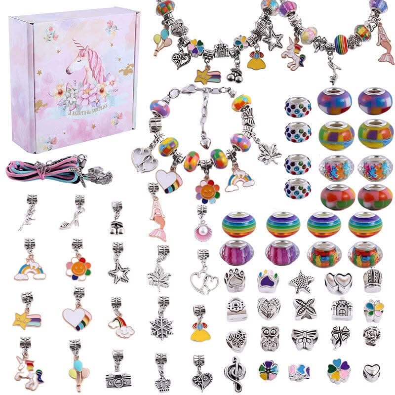 SPARKLINA – Creative Bracelet Craft Kit for Girls with Sparkling Charms - Image 10