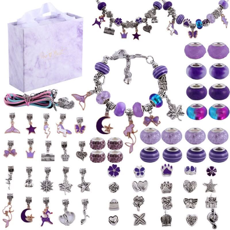 SPARKLINA – Creative Bracelet Craft Kit for Girls with Sparkling Charms - Image 12
