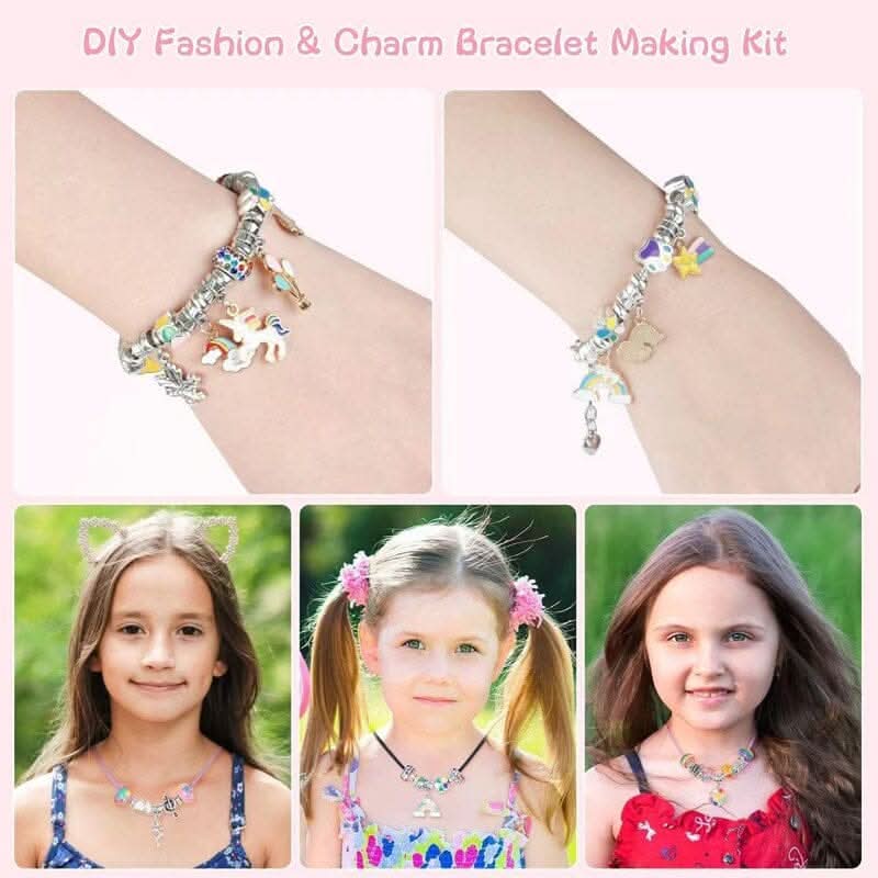 SPARKLINA – Creative Bracelet Craft Kit for Girls with Sparkling Charms - Image 8