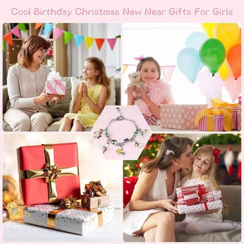 SPARKLINA – Creative Bracelet Craft Kit for Girls with Sparkling Charms - Image 9