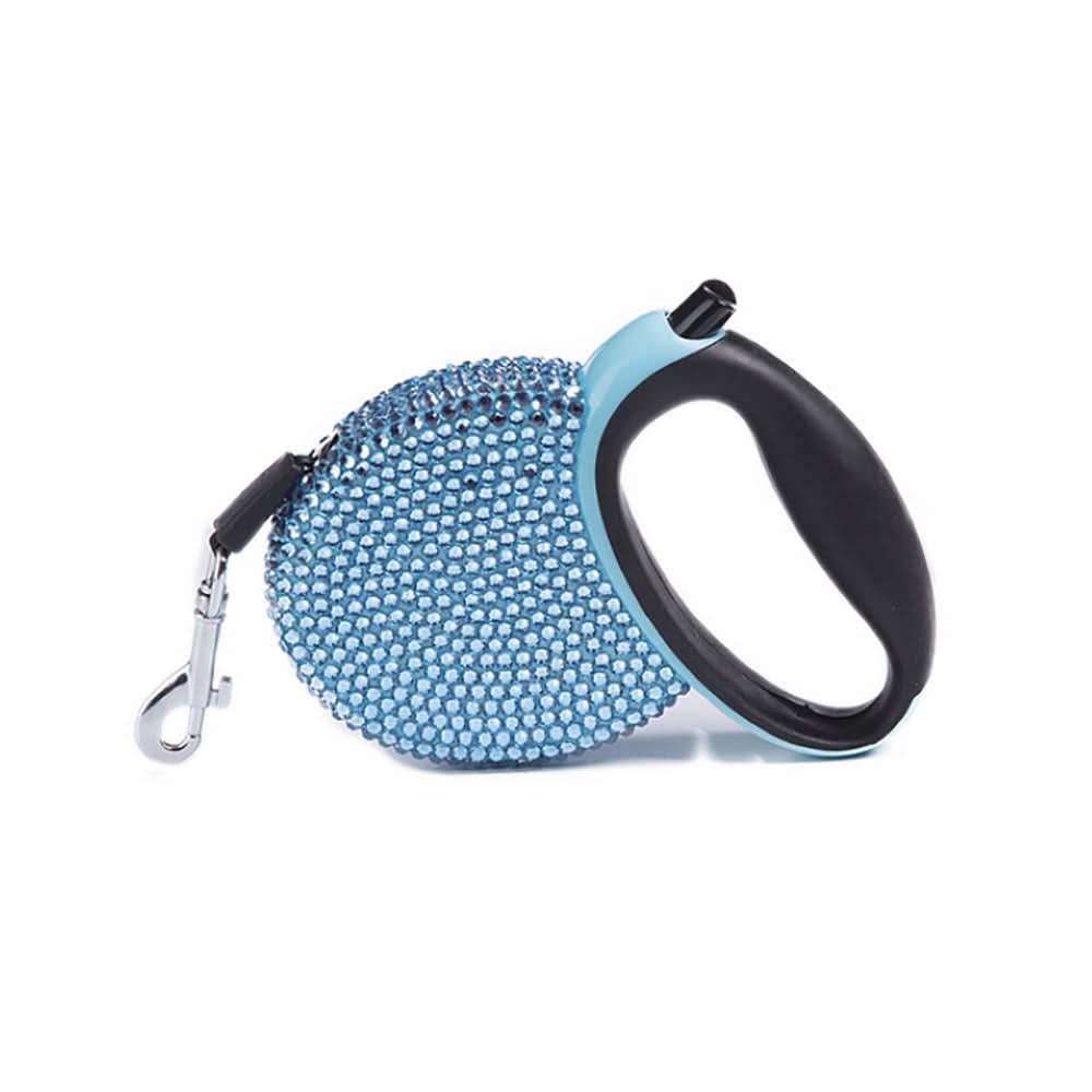 SPARKPAW – Luxury Retractable Leash with Rhinestones for Small Dogs & Cats - Image 7