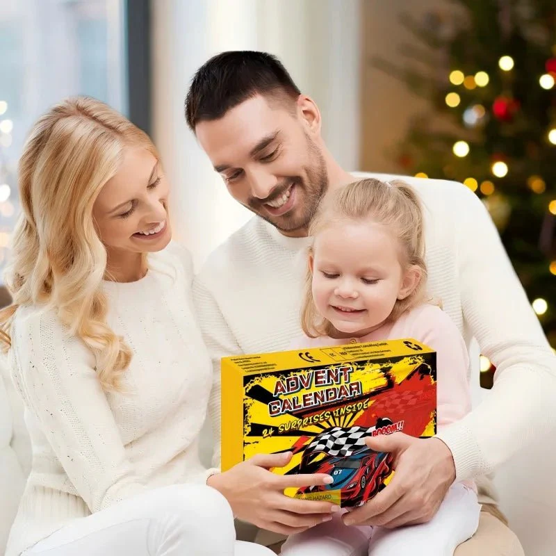 SPEEDCOUNT – Racing Car Advent Calendar with 24 Fun Daily Surprises for Children - Image 3