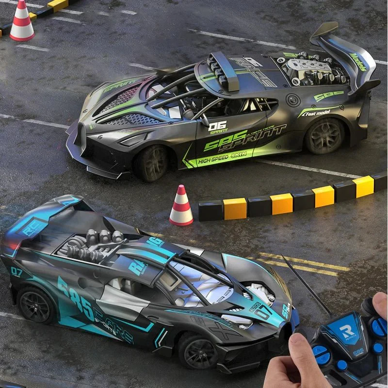 SPEEDCUB – Child-safe 1:18 RC drift car with robust design - Image 3
