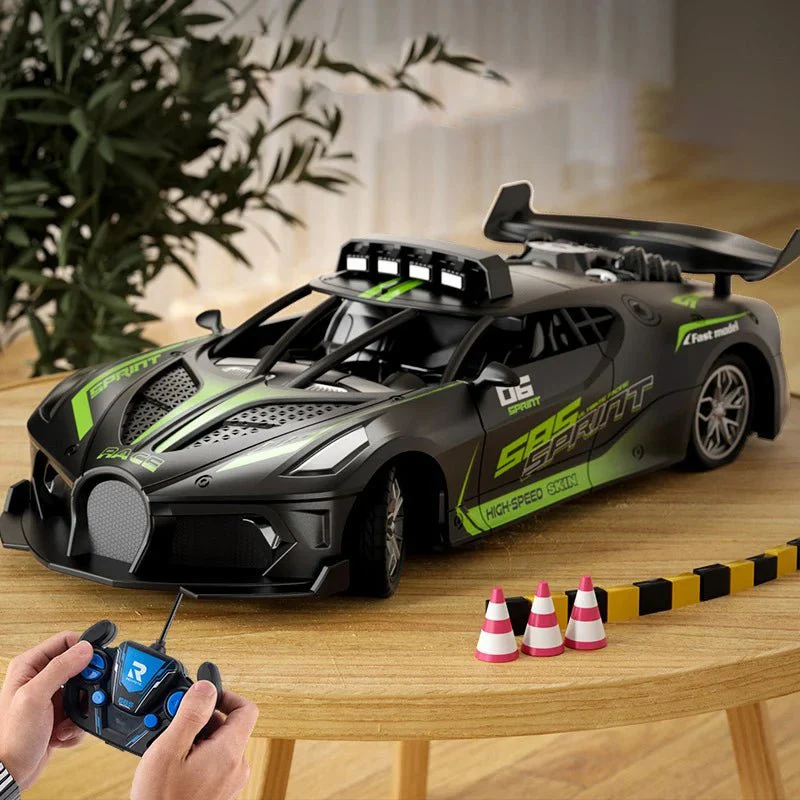 SPEEDCUB – Child-safe 1:18 RC drift car with robust design - Image 4