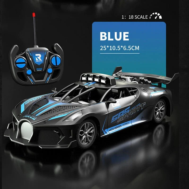 SPEEDCUB – Child-safe 1:18 RC drift car with robust design - Image 8