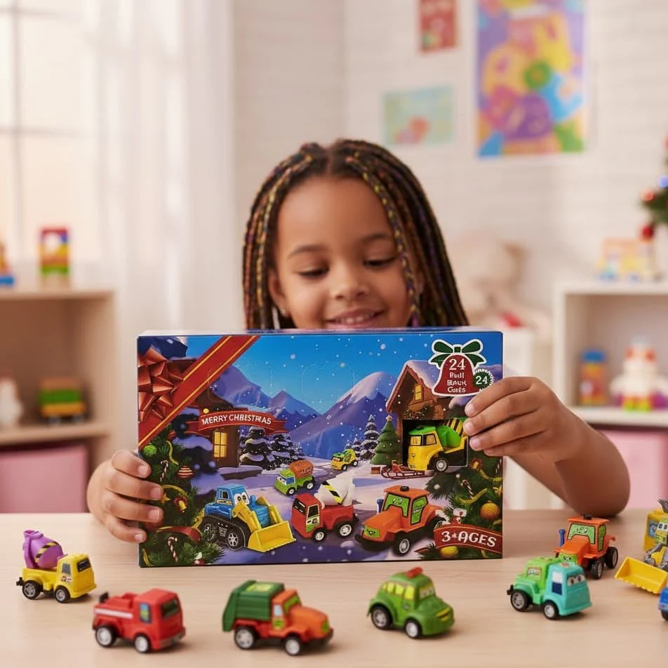 SPEEDJOY – 24-Day Car Advent Calendar 2026 for Children & Toddlers - Image 2