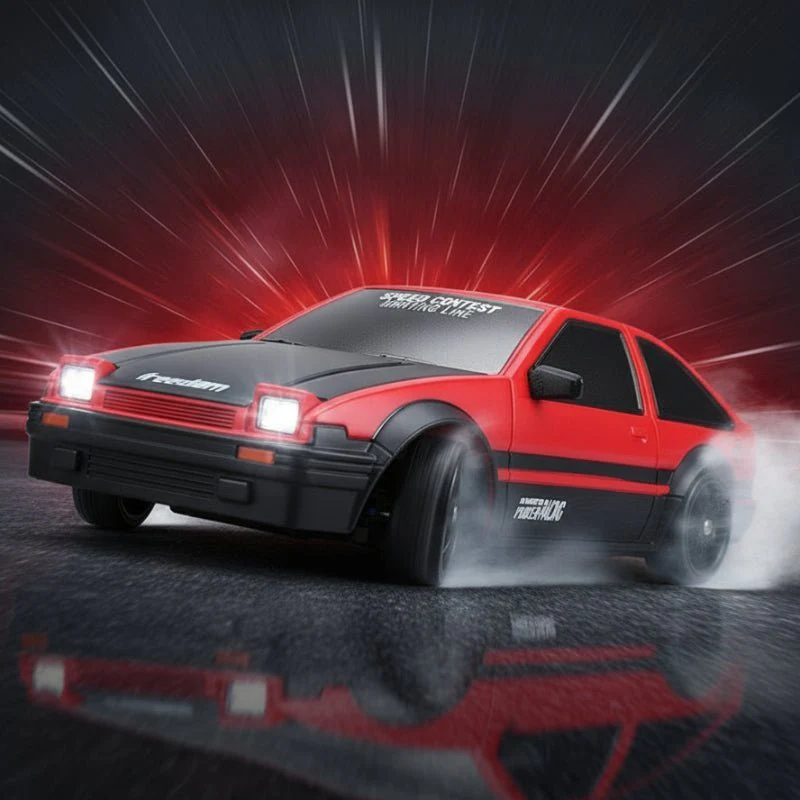 SPEEDSHIFT – Electric 4WD RC Drift Car with Realistic Sports Design