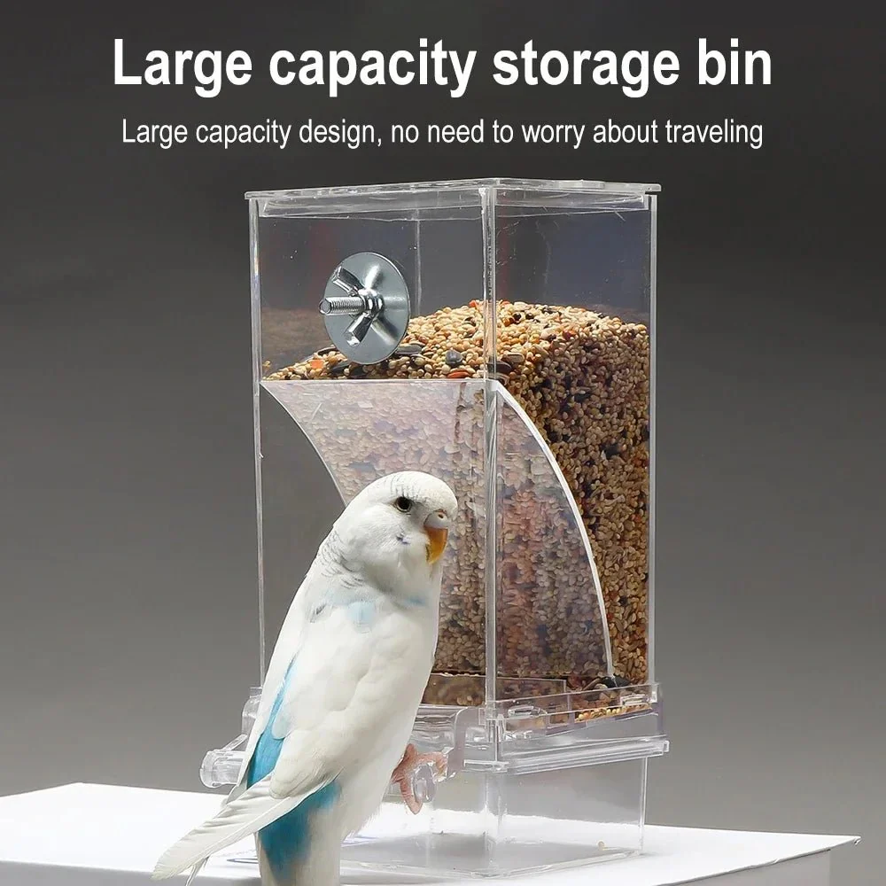 SPILLNEST – Automatic bird feeder for outdoors with drip- and splash-protected housing - Image 4