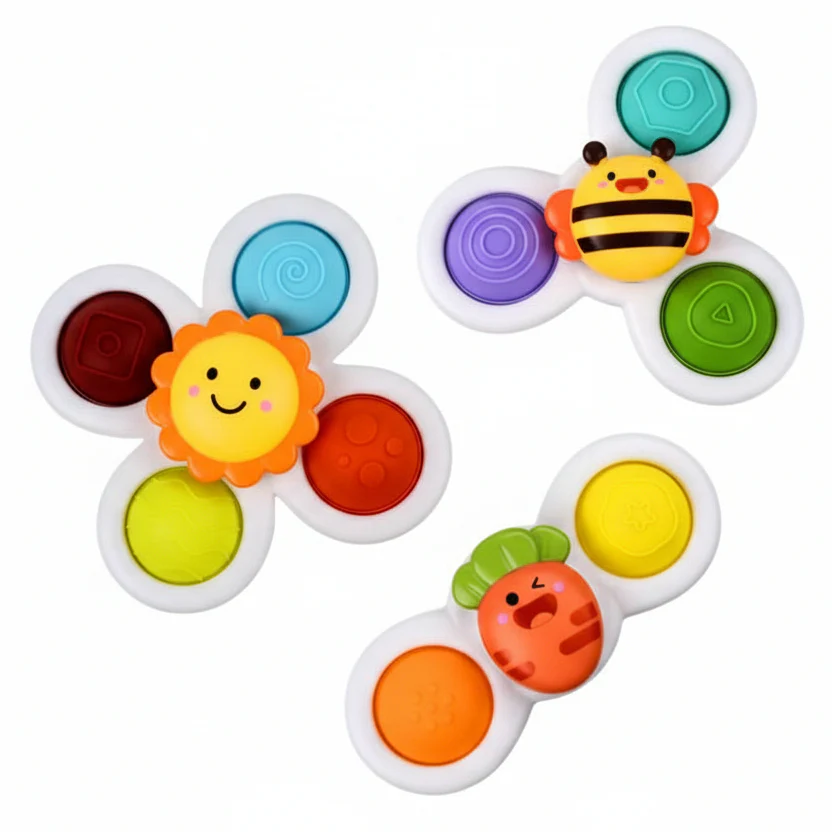 Spinbuddies – Colorful Insect Fidget Spinner, Learning Bath Toy for Children - Image 10