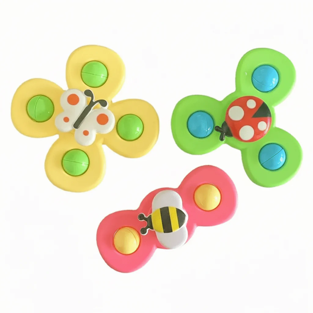 Spinbuddies – Colorful Insect Fidget Spinner, Learning Bath Toy for Children - Image 6