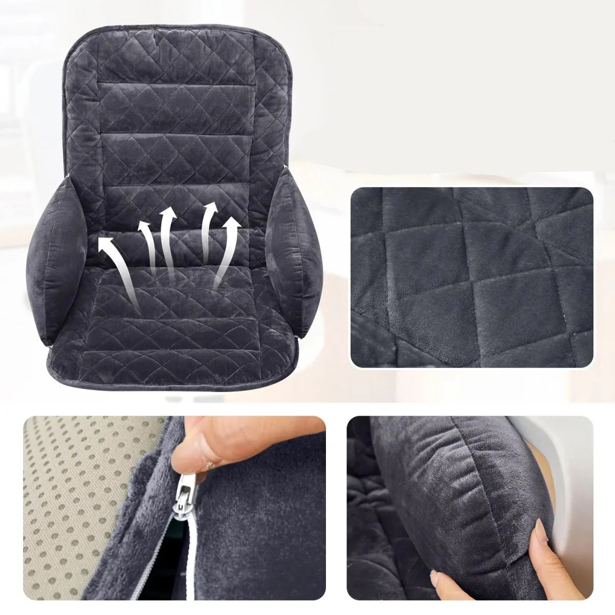 SPINOVA – Ergonomic Lumbar Cushion for Upright, Relaxed Sitting - Image 5