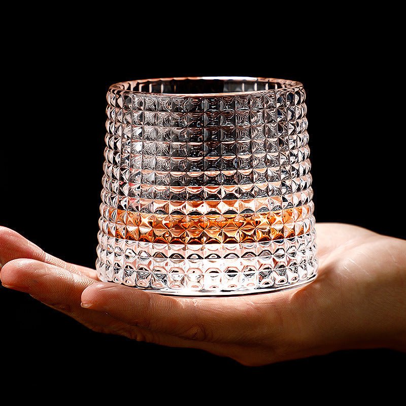 SPINSPIRIT - Rotatable Whiskey Glasses for a Refined Touch - Image 2