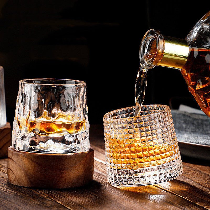 SPINSPIRIT - Rotatable Whiskey Glasses for a Refined Touch - Image 3
