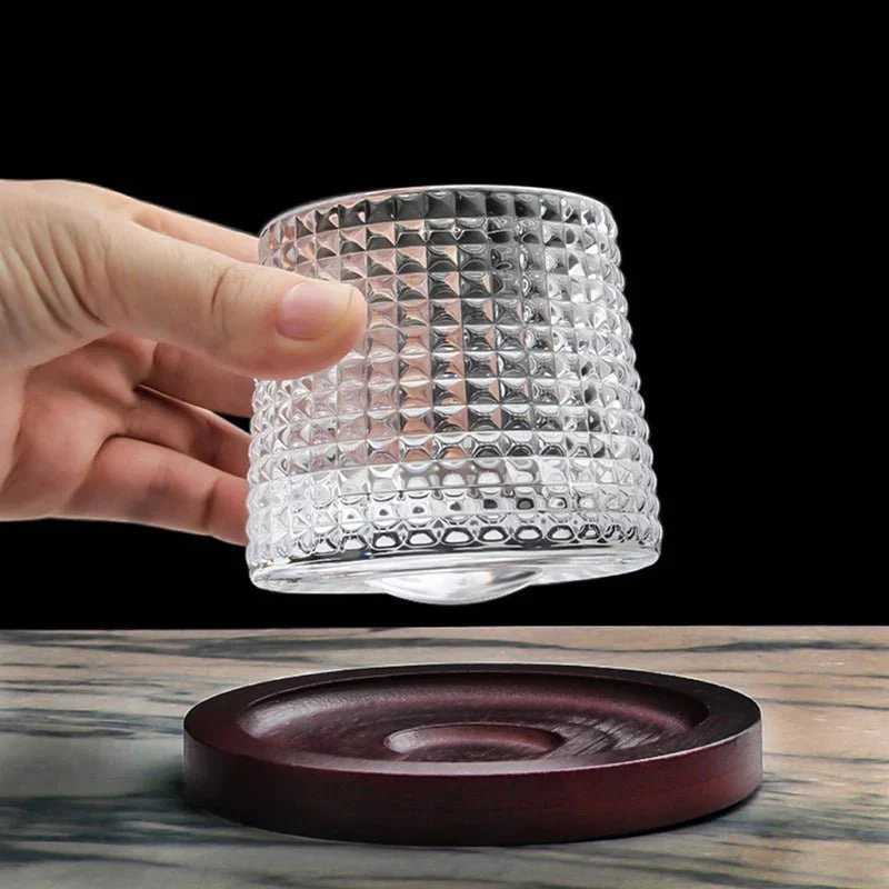 SPINSPIRIT - Rotatable Whiskey Glasses for a Refined Touch - Image 5