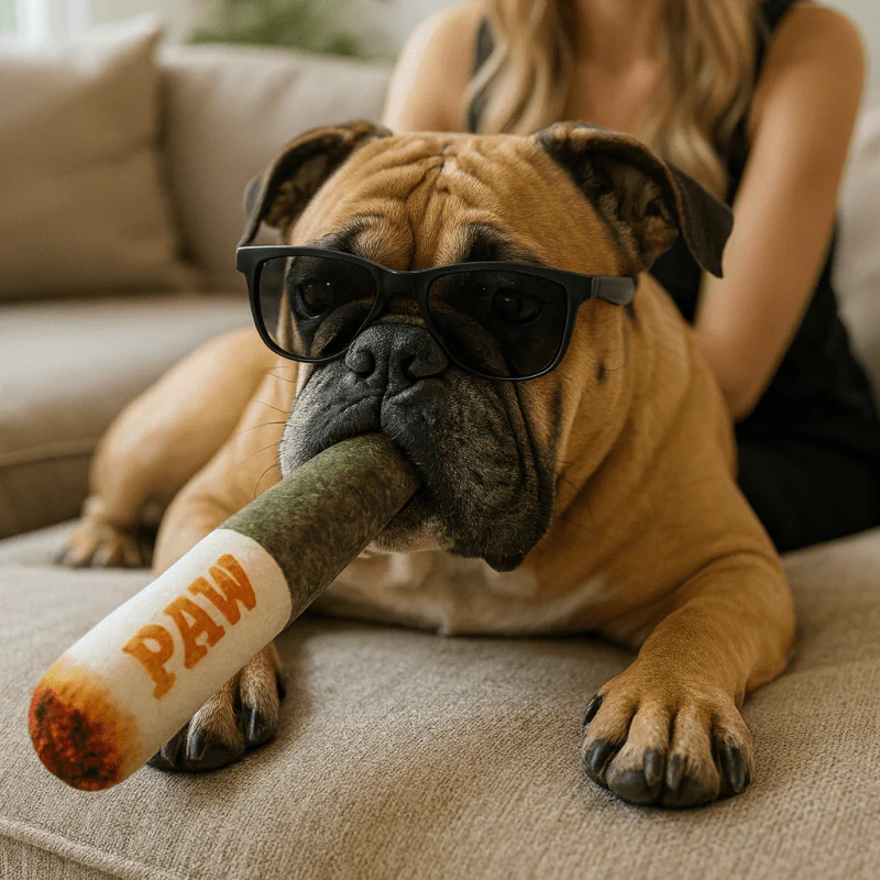 SPLIFFYPUP – Plush Joint Toy for Playful Puppies - Image 4