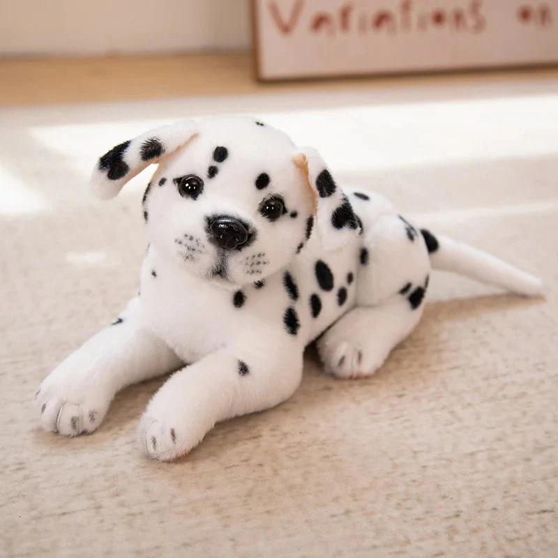 SPOTTAIL – Realistic Dalmatian Plush Dog with PP Cotton Filling for Children & Home Decoration - Image 10